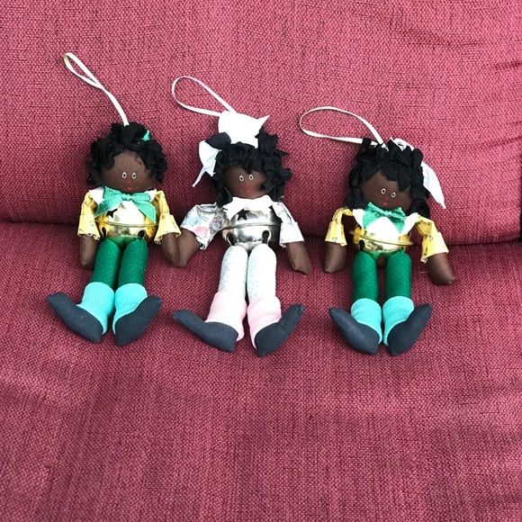 3/$25 Vintage Handmade & Crafted Triplet Ornaments - Picture 5 of 12